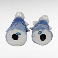 Vintage Kissing Angel Figurine Lot - Bisque Angels, Blue Porcelain Angels - Made in Japan, Romantic Decor