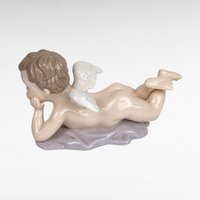 Vintage Angel Christmas Lot, Porcelain Cherub Figurine, Angel Ornament, Midwest Angels, Holiday Decor, Angel Collector Gift