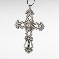 Vintage Christmas Angel Lot, Madonna Ornament, Cherub, Pewter Snowflake, Praying Boy, Crystal Pewter Cross, Holiday Decor