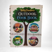 Vintage Betty Crocker Cookbook Trio, 1961 Outdoor, International, 1986 Cookbook, Collectible Cookbooks