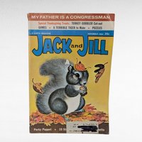 1964 Jack and Jill Magazines, January & November Issues, Vintage Children's Magazine, Collectible Kids Literature