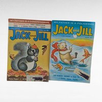 1964 Jack and Jill Magazines, January & November Issues, Vintage Children's Magazine, Collectible Kids Literature