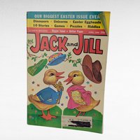 1965 Jack and Jill Magazines Trio, January, April & June Issues, Vintage Children's Magazine, Collectible Kids Literature