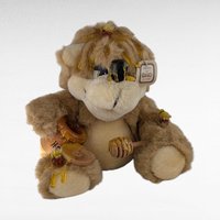1992 Orzek Hedda Plush Bear, 10" Honey Bear with Bees, Vintage Collectible Bear, Unique Plush Gift, Teddy Bear Lover Gift