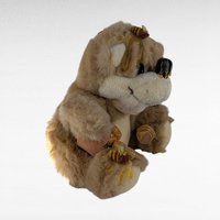 1992 Orzek Hedda Plush Bear, 10" Honey Bear with Bees, Vintage Collectible Bear, Unique Plush Gift, Teddy Bear Lover Gift