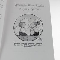 2002 Signed Wellderly Wisdom Book, Maryann Glasgow Softcover, Gift to the Present, Signed Author Copy, Inspirational Reading