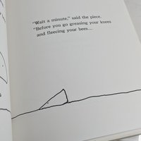 1976 Shel Silverstein "The Missing Piece" Hardcover Book, Classic Children's Story, Collectible Book, Gift for Reader, Illustrated