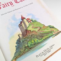 1980 Tasha Tudor Book of Fairy Tales Hardcover, Illustrated Children's Classic, Collectible Art Book, Gift for Tudor Fan