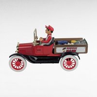 Vintage 1999 ERTL Hardware Hank Diecast Car Set - 1918 Ford Runabout & 1950 Chevy Panel Van Collectibles