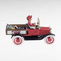 Vintage 1999 ERTL Hardware Hank Diecast Car Set - 1918 Ford Runabout & 1950 Chevy Panel Van Collectibles