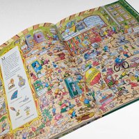 1993 Disney Mickey and Friends Time Twisters Look and Find Book, Vintage Hardcover Children's Book, Disneyana Collector