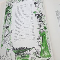 Vintage 1973 Nursery Rhymes and Songs Book Mother Goose Illustrated Children's Storybook Gift for Kids Nostalgic Childhood Decor