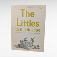 Vintage 1968 The Littles to the Rescue Book Scholastic Softcover Illustrated Children's Storybook Gift for Kids Nostalgic Reading