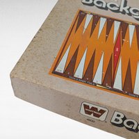 1974 Whitman Backgammon Board Game with Pieces & Instructions, Complete Set, Classic Family Game