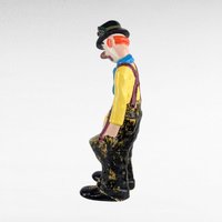 Vintage Ceramic Clown Planter, Winnemucca NV, Martinis Hotel, 12.5 Inch Tall, Unique Novelty Planter, Collectible Home Decor