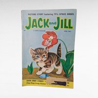 1963 Jack and Jill Magazines Trio, January, February & April Issues, Vintage Children's Magazine, Collectible Kids Literature