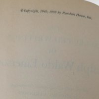 1950 The Selected Writings of Ralph Waldo Emerson, Modern Library College Edition, Softcover Book, Classic Literature