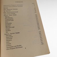 1950 The Selected Writings of Ralph Waldo Emerson, Modern Library College Edition, Softcover Book, Classic Literature
