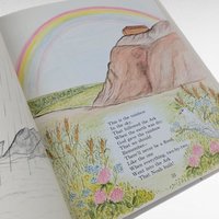 1978 Christian Mother Goose Hardcover, Marjorie Ainsborough Decker, Vintage Religious Children's Book
