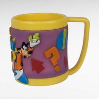 Vintage Goofy Plastic Handled Cup Disney Cartoon Character Drinkware