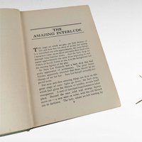 1918 "The Amazing Interlude" Hardcover Book by Mary Roberts Rinehart, Antique Novel, Historical Fiction, Vintage Literature