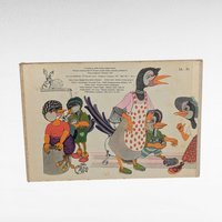Vintage Hungarian Children's Book, Főzött a Szarka, Czesław Janczarski, Illustrated Story, The Magpie is Cooked, Language Book