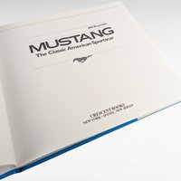 1992 Mustang Classic American Sportscar Book, Bill Reynolds, Hardcover, Ford Mustang History, Car Enthusiast Gift, Automotive Book