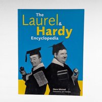 Vintage Laurel and Hardy Encyclopedia, Glenn Mitchell, Softcover Book, Comedy History, Film Memorabilia, Classic Cinema, Collector's Book