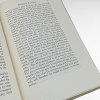 1956 Benjamin Franklin Autobiography, Hardcover, Vintage American History, Gift for Scholar
