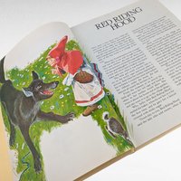 1984 Grimm Andersen Fairy Tales, Illustrated Hardcover, Children's Storybook, Gift for Kids