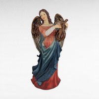 1999 Grandeur Noel Porcelain Angel Pair - Vintage Holiday Decor
