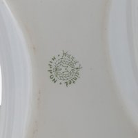 Antique Nippon Porcelain Trinet Dish, Morimura Hand Painted Bowl, Gold Trim Floral Decor, Vintage Vanity Table Decor
