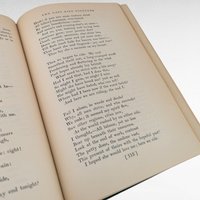 Vintage 1934 What I Like in Poetry Book, William Lyon Phelps Anthology, Hardcover Poetry Collection, Gift for Literature Lover