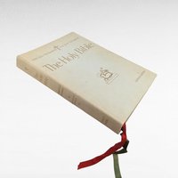 Vintage 1960 Catholic Holy Bible, Elsa Jane Werner, Charles Hartman, Old & New Testament, Illustrated Hardcover