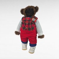 Handmade Teddy Bear, Ted Edward, Mary L. Thiele Artist Bear, Standing Plush Animal, Collectible Bear