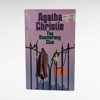Vintage Agatha Christie Softcover Book Set 4 Mystery Novels Gift for Reader