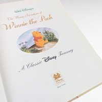 1990s Winnie the Pooh Hardcover Book, Disney Treasury, Vintage Children's Book, Pooh Bear Stories, Gift for Kids, Nursery Decor