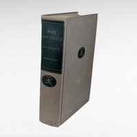 Vintage Modern Library War and Peace, Leo Tolstoy Hardcover, Classic Literature Gift, Antique World Literature