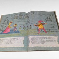 1968 Rumpelstiltskin Hardcover, Stella Nathan Retelling, Vintage Whitman Book, Illustrated Fairy Tale, Children's Story