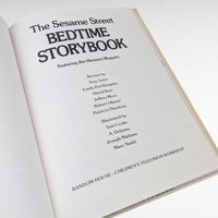 1978 Sesame Street Bedtime Storybook, Hardcover, Jim Henson's Muppets, Vintage Children's Book, Classic Characters