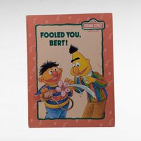 1992 Sesame Street Fooled You Bert! Hardcover Book, Bert and Ernie Story, Children's Book Gift