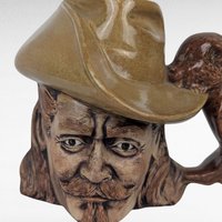 1979 Buffalo Bill Cody Ceramic Mug, Western History Collectible, American Frontier Portrait Mug