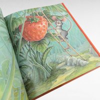 1984 Little Mouse Strawberry Bear Hardcover, Don & Audrey Wood, Illustrated Children's Book