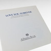1996 Love You Forever Softcover, Robert Munsch Book, Illustrated Children's Story