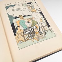1921 My Bookhouse The Latch Key, Antique Children's Book, Olive Beaupre Miller, Collectible Illustrated Storybook