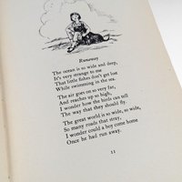 Vintage 1931 Runaway Rhymes, Alice Higgins, Illustrated Children's Poetry, Tom Lamb Pictures, Collectible Kids Book