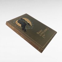 1899 James Whitcomb Riley Love Lyrics Book, Antique Poetry with Life Pictures, Literary Gift