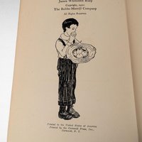 1920 James Whitcomb Riley Best Loved Poems Book, Antique Illustrated Poetry, Literary Gift