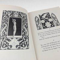 Rubaiyat Omar Khayyam Fitzgerald Pogany Illustrated, Poetry Book, Vintage Literary Gift