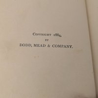 1884 Illustrated Children's Book, Antique Kids Story, Wet Afternoon, Dodd Mead, Collectible Children's Literature